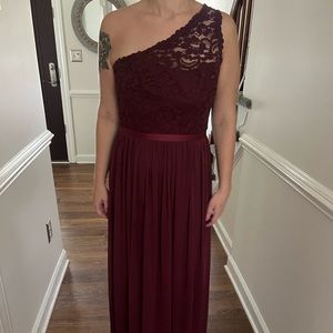 David’s Bridal bridesmaid dress
